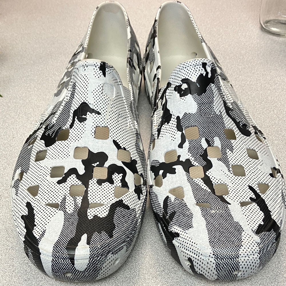 Vans Monochrome Camouflage Slip-On Loafers